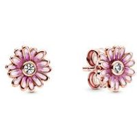 🦚 ROSE Ohrstecker Gänseblümchen mit Zirkonia 🦚 ROSE Ohrstecker Gänseblümchen mit Zirkonia