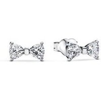 🦚 Damen Ohrstecker Timeless mit Schleife, 925er Silber 🦚 Damen Ohrstecker Timeless mit Schleife, 925er Silber