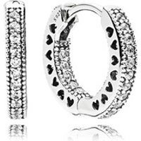 🦚 Creolen Herzen Sterlingsilber Zirkonia 🦚 Creolen Herzen Sterlingsilber Zirkonia