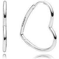 🦚 Creolen Herzen für Damen aus Sterlingsilber 🦚 Creolen Herzen für Damen aus Sterlingsilber