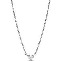 🦚 Damen Herzkette Timeless aus 925er Silber mit Zirkonia 🦚 Damen Herzkette Timeless aus 925er Silber mit Zirkonia