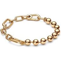 🦚 Metallperlen und Gliederkettenarmband, ME, vergoldet 🦚 Metallperlen und Gliederkettenarmband, ME, vergoldet