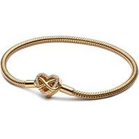 🦚 Schlangenarmband für Damen Unendlichkeit, IP Gold 🦚 Schlangenarmband für Damen Unendlichkeit, IP Gold