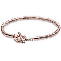 🦚 ROSE Schlangenglieder Armband mit T-Verschluss 🦚 ROSE Schlangenglieder Armband mit T-Verschluss