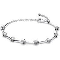 🦚 Moments Damenarmband aus 925er Silber mit Zirkonia 🦚 Moments Damenarmband aus 925er Silber mit Zirkonia