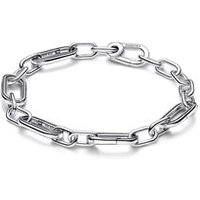 🦚 Gliederarmband für Damen aus Sterlingsilber, ME 🦚 Gliederarmband für Damen aus Sterlingsilber, ME