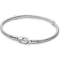 🦚 Nietenarmband für Damen, Moments, 925er Silber 🦚 Nietenarmband für Damen, Moments, 925er Silber