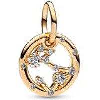 🦚 Fische Sternzeichen Anhänger Moments, gold, Zirkonia 🦚 Fische Sternzeichen Anhänger Moments, gold, Zirkonia
