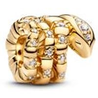 🦚 Schlange Slide-Charm, IP Gold, Moments-Kollektion 🦚 Schlange Slide-Charm, IP Gold, Moments-Kollektion
