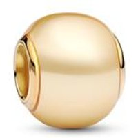 🦚 Slide-Charm mit künstlicher Perle, Moments, IP Gold 🦚 Slide-Charm mit künstlicher Perle, Moments, IP Gold