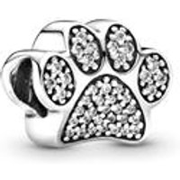 🦚 Charm Sparkling Paw aus Sterlingsilber mit Zirkonia 🦚 Charm Sparkling Paw aus Sterlingsilber mit Zirkonia
