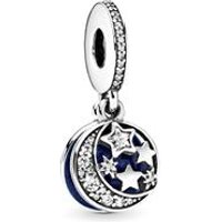 🦚 925er Silber-Anhänger Mond und Sterne 🦚 925er Silber-Anhänger Mond und Sterne