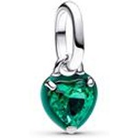 🦚 Mini-Dangle Chakra-Herz aus 925er Silber, Emaille, ME 🦚 Mini-Dangle Chakra-Herz aus 925er Silber, Emaille, ME