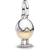 🦚 Osterei Anhänger aus 925er Silber, Moments, Kunstperle 🦚 Osterei Anhänger aus 925er Silber, Moments, Kunstperle