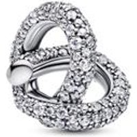 🦚 Moments Herz Slide-Charm Unendlichkeit Sterlingsilber 🦚 Moments Herz Slide-Charm Unendlichkeit Sterlingsilber