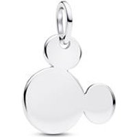 🦚 Mickey Mouse Gravuranhänger, 925er Silber, Disney 🦚 Mickey Mouse Gravuranhänger, 925er Silber, Disney