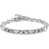 🦚 Armband aus 925er Silber mit schwarzen Zirkonia 🦚 Armband aus 925er Silber mit schwarzen Zirkonia
