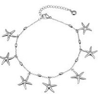🦚 Fußkette Seesterne Edelstahl weitenverstellbar 🦚 Fußkette Seesterne Edelstahl weitenverstellbar