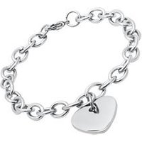 🦚 Edelstahlarmband mit Herzanhänger 20cm 🦚 Edelstahlarmband mit Herzanhänger 20cm