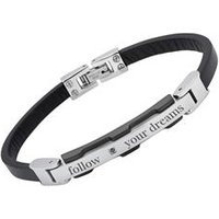 🦚 Lederarmband Edelstahlplatte Zirkonia 🦚 Lederarmband Edelstahlplatte Zirkonia