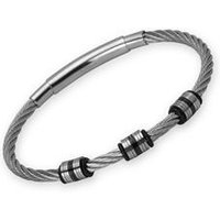 🦚 Herrenarmband Edelstahl schwarz 🦚 Herrenarmband Edelstahl schwarz