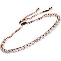 🦚 IP-Roségold Edelstahl Armband Zirkonia 🦚 IP-Roségold Edelstahl Armband Zirkonia