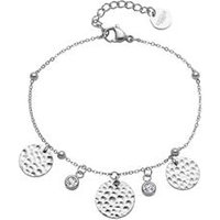 🦚 Armband für Damen aus Edelstahl mit Zirkonia 🦚 Armband für Damen aus Edelstahl mit Zirkonia