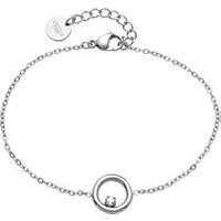 🦚 Edelstahl Armband für Damen mit Zirkonia 🦚 Edelstahl Armband für Damen mit Zirkonia