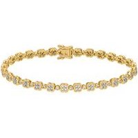 🦚 Goldenes Damenarmband mit lab grown Diamanten 🦚 Goldenes Damenarmband mit lab grown Diamanten