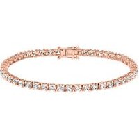 🦚 Rivière-Armband für Damen aus Roségold 🦚 Rivière-Armband für Damen aus Roségold