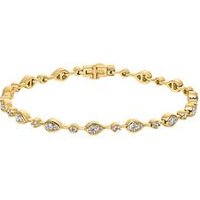 🦚 Goldarmband Tropfen mit Diamanten für Damen 🦚 Goldarmband Tropfen mit Diamanten für Damen