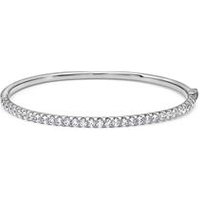 🦚 Weißgold oder Platin Armreif mit lab grown Diamanten 🦚 Weißgold oder Platin Armreif mit lab grown Diamanten