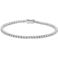 🦚 Damen Tennisarmband aus Weißgold oder Platin 🦚 Damen Tennisarmband aus Weißgold oder Platin