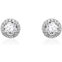 🦚 585er Weißgold Ohrstecker für Damen mit Brillanten 🦚 585er Weißgold Ohrstecker für Damen mit Brillanten