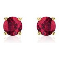 🦚 Rubin Ohrstecker für Damen aus 585er Gold 🦚 Rubin Ohrstecker für Damen aus 585er Gold