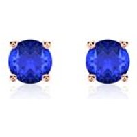 🦚 585er Roségold Ohrstecker für Damen mit Saphiren 🦚 585er Roségold Ohrstecker für Damen mit Saphiren