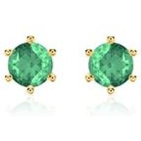 🦚 Smaragd Ohrstecker für Damen aus 585er Gold 🦚 Smaragd Ohrstecker für Damen aus 585er Gold