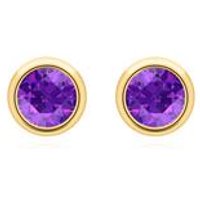 🦚 Amethyst Ohrschmuck für Damen aus 585er Gold 🦚 Amethyst Ohrschmuck für Damen aus 585er Gold