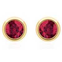 🦚 Rubin Ohrschmuck für Damen aus 14-karätigem Gold 🦚 Rubin Ohrschmuck für Damen aus 14-karätigem Gold