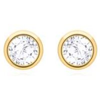 🦚 Weißtopas Ohrstecker für Damen aus 585er Gold 🦚 Weißtopas Ohrstecker für Damen aus 585er Gold