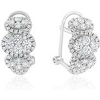 🦚 Ohrschmuck aus Weißgold oder Platin mit Brillanten 🦚 Ohrschmuck aus Weißgold oder Platin mit Brillanten