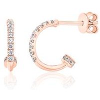 🦚 Diamant Ohrstecker für Damen aus Roségold 🦚 Diamant Ohrstecker für Damen aus Roségold