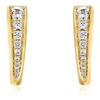 🦚 Gold Ohrstecker für Damen mit Diamanten 🦚 Gold Ohrstecker für Damen mit Diamanten