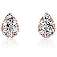 🦚 Diamant Ohrstecker Tropfen mit Diamanten, Lab Grown 🦚 Diamant Ohrstecker Tropfen mit Diamanten, Lab Grown