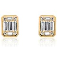 🦚 Lab Grown Diamant Ohrstecker für Damen aus Gelbgold 🦚 Lab Grown Diamant Ohrstecker für Damen aus Gelbgold