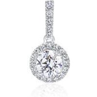 🦚 Lab grown Diamantanhänger aus 18K Weißgold 🦚 Lab grown Diamantanhänger aus 18K Weißgold