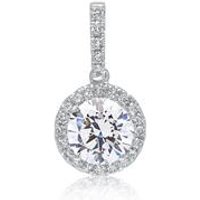 🦚 Lab grown Diamantanhänger aus 750er Weißgold 🦚 Lab grown Diamantanhänger aus 750er Weißgold