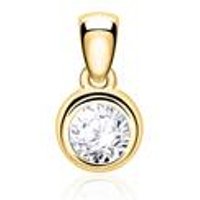 🦚 585er Goldanhänger mit einem Brillant 🦚 585er Goldanhänger mit einem Brillant