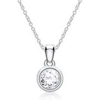 🦚 585er Weißgold Halskette für Damen mit Brillant 🦚 585er Weißgold Halskette für Damen mit Brillant