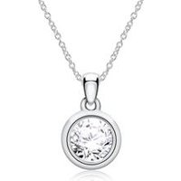 🦚 Damenkette aus 14-karätigem Weißgold mit Diamant 🦚 Damenkette aus 14-karätigem Weißgold mit Diamant